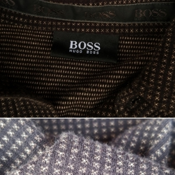 Boss Plum Waffle Polo XL..XXL‎ - Picture 3 of 8